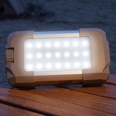 스위스마운틴 충전 캠핑 랜턴 5400mAh, 탄, 1개