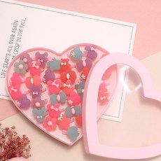 嬰兒戒指愛心盒裝36入組