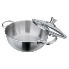 MiyAco 米雅可 經典 316不鏽鋼美味萬用鍋, 26cm, 銀色, 1個