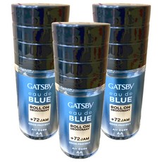 GATSBy 止汗體香滾珠 純淨自在, 50ml, 3個