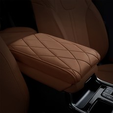 아임반 자동차 팔걸이 X 콘솔쿠션, NQ5브라운, 1개