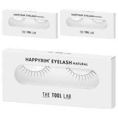 더툴랩 해피림 아이래쉬 내추럴 인조 속눈썹 11 7N 11mm, 블랙, 3개