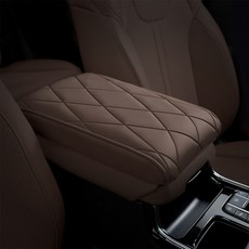 AIMBAN 汽車扶手 X 中央扶手箱靠墊, 梅洛棕, 1個