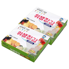 洗滌劑基本Apis衛生手套200張1件1件200張, 2個