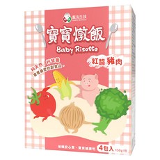 飯友 紅醬豬肉寶寶燉飯, 600g, 1盒