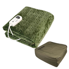 REMEMBER OUTDOOR 雙人超聲波電熱毯 附袋 EB-01G, 160 x 140cm