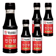 햇살담은 두번 달여 더 진한 진간장, 200ml, 5개