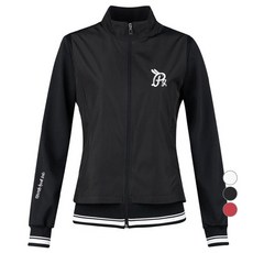 luxgolf 女款藝術圖案層次防風夾克 JB4S810W