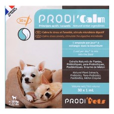 prodi’pets 法國普洛迪安瓶 情緒穩定益生菌 小犬 藍色,30個, 壓力緩解/安撫情緒/注意力集中, 1盒