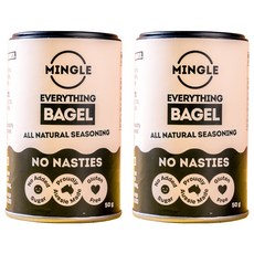 밍글 에브리씽 베이글 시즈닝, 50g, 2개
