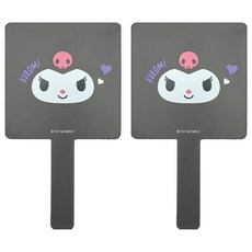 beautyhome 三麗鷗角色簡約手拿鏡, 酷洛米, 2個