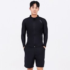 aquatica 男款拉鍊防磨衣上下套裝 AQAMBB-PZ only one