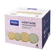 Denby Heritage Balcony Orchard 彩色盤子套組