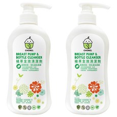 Chomel 啾美兒 嬰兒食器洗潔劑, 2個, 500ml