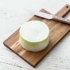 친환경 인증 국내산 절단무, 400g 내외, 1개