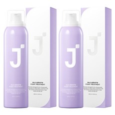 제이숲 실크 케라틴 폼 헤어 트리트먼트, 200ml, 2개