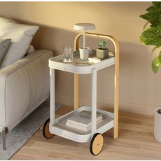 움브라 BELLWOOD 바 앤 스토리지 카트, 화이트, 2단