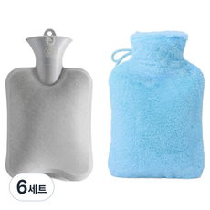 온코픽 온수 찜질팩 1000ml 블루, 6세트