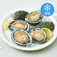 곰곰 살아있는 상태 그대로 얼린 국산 전복 (냉동), 1개, 350g(6마리)
