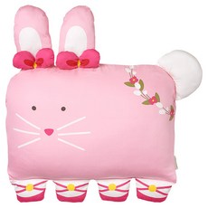 밀로앤개비 아동용 시그니처 모달 애착 동물 베개 커버 + 메쉬 솜포함, 러블리 로라