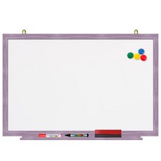 파란들칠판 자석 화이트 보드, 핑크파스텔