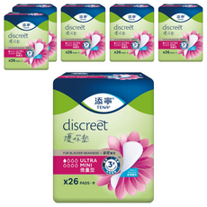 TENA 添寧 護妳墊, 微量型 19cm, 26片, 6包