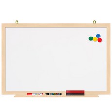 파란들칠판 자석 화이트 보드, 메이플