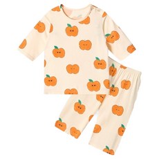 유니프랜드 애플 모달 7부 내의 상하의 세트