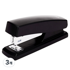 deLi 得力 簡易訂書機 33號釘, 黑色, 3個