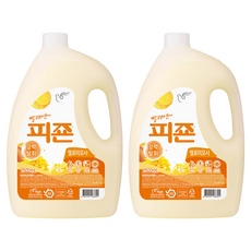 피죤 레귤러 섬유유연제 옐로미모사 본품, 2.5L, 2개