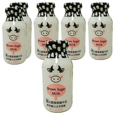寶山鄉農會 寶山濃厚黑糖牛奶, 200ml, 6瓶