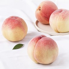 GAP 인증 소백산 여우숲 당도선별 아삭한 복숭아, 1개, 1.1kg(4입)