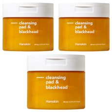 Hanskin 潔膚棉片與黑頭, 3個, 70枚入