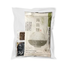 自在食刻 濃濃胡麻蒟蒻白麵, 235g, 1包