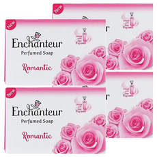 艾詩 奢華香水皂 玫瑰茉莉 90g 香氛皂 沐浴皂, 4個