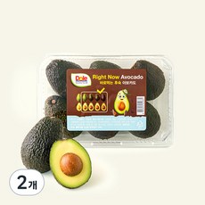 돌 뉴질랜드산 Right Now 바로먹는 후숙 아보카도, 1kg, 2개