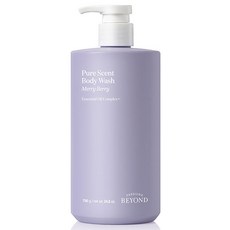 PASSION&BEYOND Pure Scent Merry Berry沐浴乳 莓果花香&麝香, 700g, 1瓶