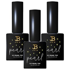 JIN.B I'BE 免擦拭珠光上層凝膠, JBPR-GT, 9個, 11ml