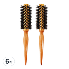 다크니스 깡포킹 헤어롤 브러시 대, 혼합색상, 6개