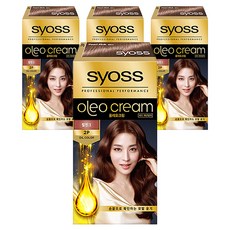 사이오스 올레오크림 염모제, 2P펄핑크, 4개