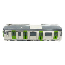 targa 山手線鉛筆盒 B009806, 白綠, 1個