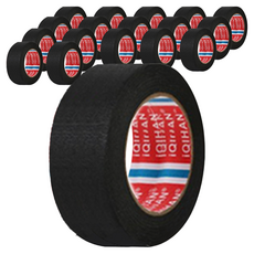 iQIHAN 다다 마스킹 종이테이프 30mm x 15m, 블랙, 18개