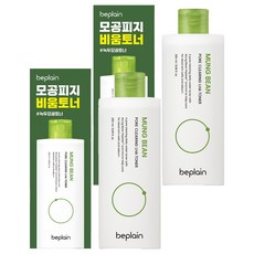 비플레인 녹두 모공 클리어링 라하 토너, 265ml, 2개