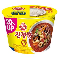 오뚜기 컵밥 증량 진짬뽕밥, 217.5g, 1개