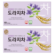우리차 도라지차, 800mg, 100개입, 2개