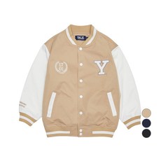 YALE KIDS 兒童用 Yale 大標誌寬鬆版棒球外套 YJCCJKE13235