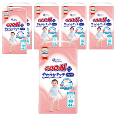 GOO.N 大王 日本製 肌快適褲型尿布 9~14kg, L, 264片