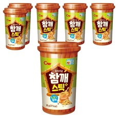 CW 芝麻餅乾棒, 85g, 6罐