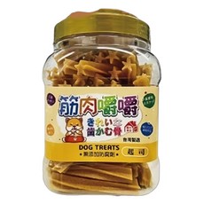 筋肉嚼嚼 螺旋多效潔牙骨, 雞肉+  起司, 700g, 1包