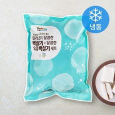 딜리조이 달콤한 백설기 + 딜리조이 달콤한 우유 백설기 세트, 45g, 14개입, 1세트